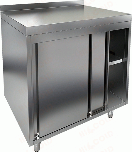 Стол закрытый купе с бортом  HICOLD  НБМСЗК-7/5Б