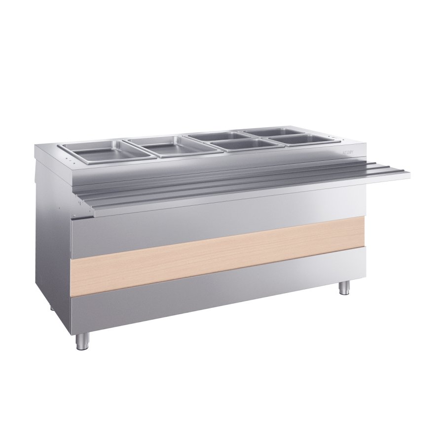 Ривьера - мармит 2-х блюд паровой без г/ё (1500мм)