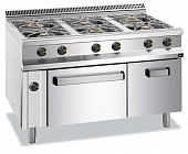 Плита газовая 6-ти конфорочная 900 серии Apach APRG-129FG