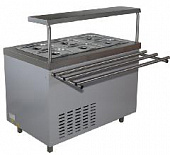 ПРИЛАВОК-ВИТРИНА ОХЛАЖДАЕМЫЙ ОТКРЫТЫЙ    ПВО-11/7