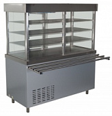 ПРИЛАВОК-ВИТРИНА ОХЛАЖДАЕМЫЙ ЗАКРЫТЫЙ ПВ-11/7