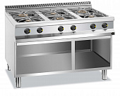 Плита газовая 6-ти конфорочная 900 серии Apach APRG-129P