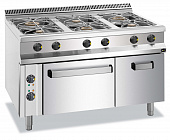 Плита газовая 6-ти конфорочная 900 серии Apach APRG-129FE